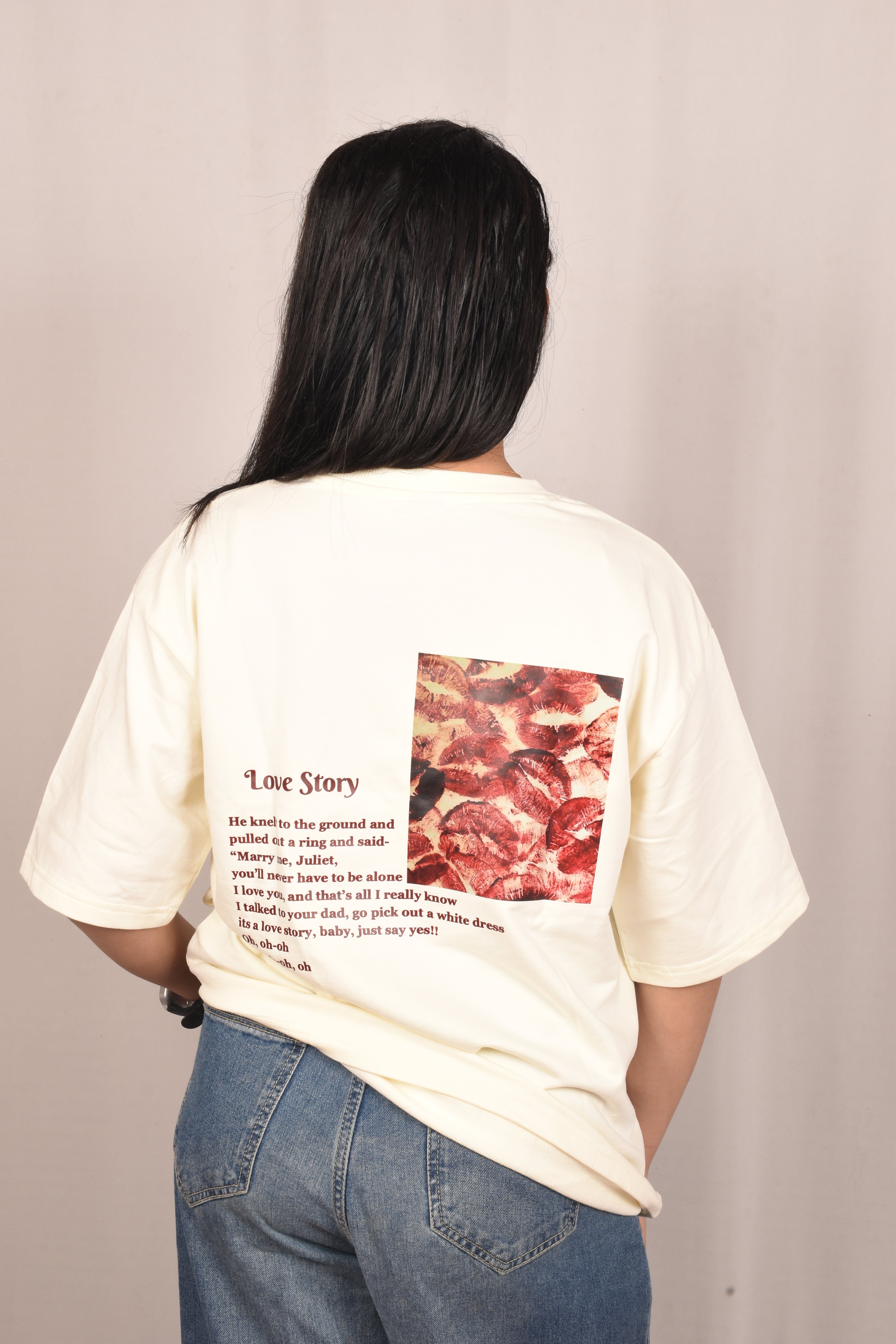 Swiftie '1989' Oversized T-shirt – Love Story Edition